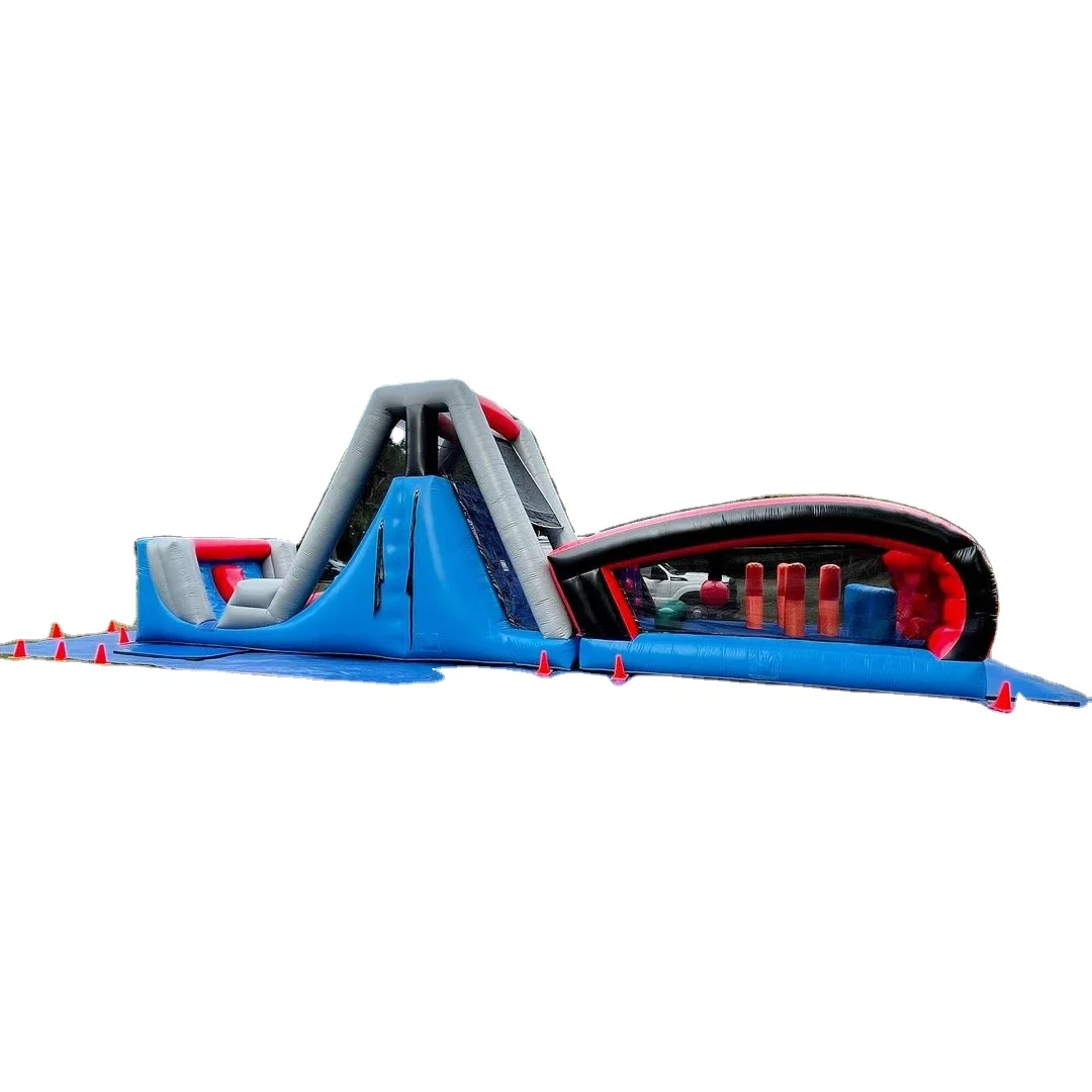 

Top quality Newly 0.55 mm PVC tarpaulin jumping inflatable bouncer slide with big pool, Customized