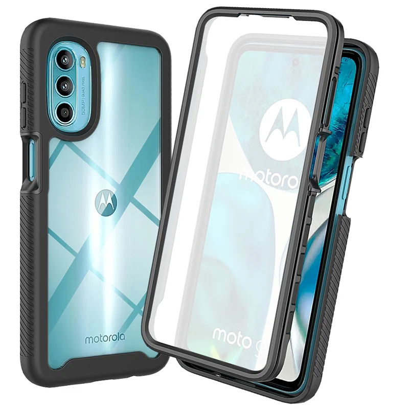 

Hybrid Full Coverage Rugged Case For Motorola G71 5G Case Moto G51 G200 Protective Cover G22 G52 G60 G82 With Screen Protector