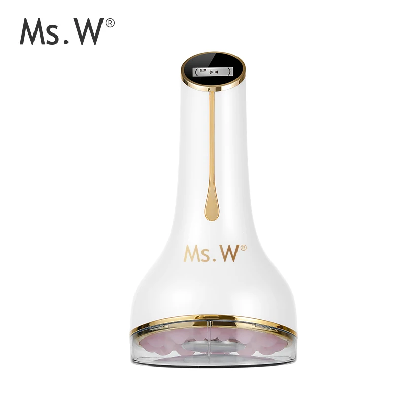 

New trending products electric handheld facial skin scrubber cleaning machine body massage device, Gold