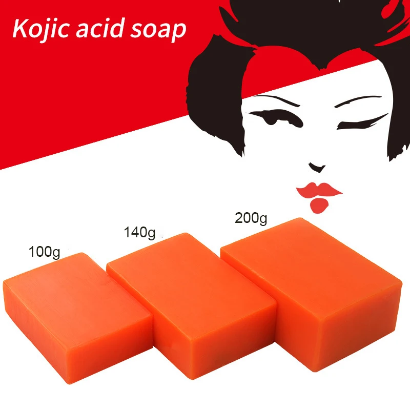 

140g glycerin soap making supplies whitening ingredients coconut oil nourishment papaya handmade soap, Orange/customized