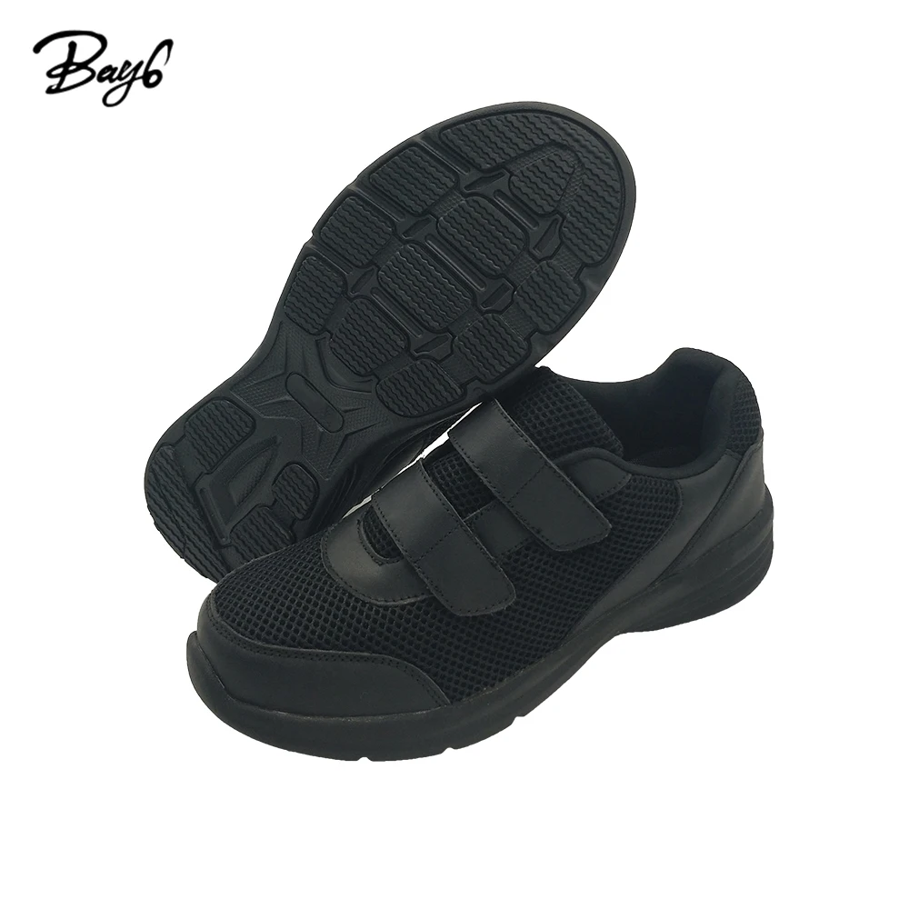 Custom Made Genuine Leather Women Diabetic Orthopedic Shoes For Swollen