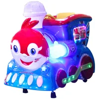 

MP5 British Train Amusement Swing Car Electric Ride On Car Coin Operated Kiddie Rides Game Machine for Sale