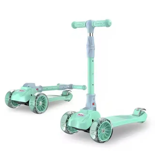

High quality safe children scooter manufacturers direct kids scooter sale, Blue