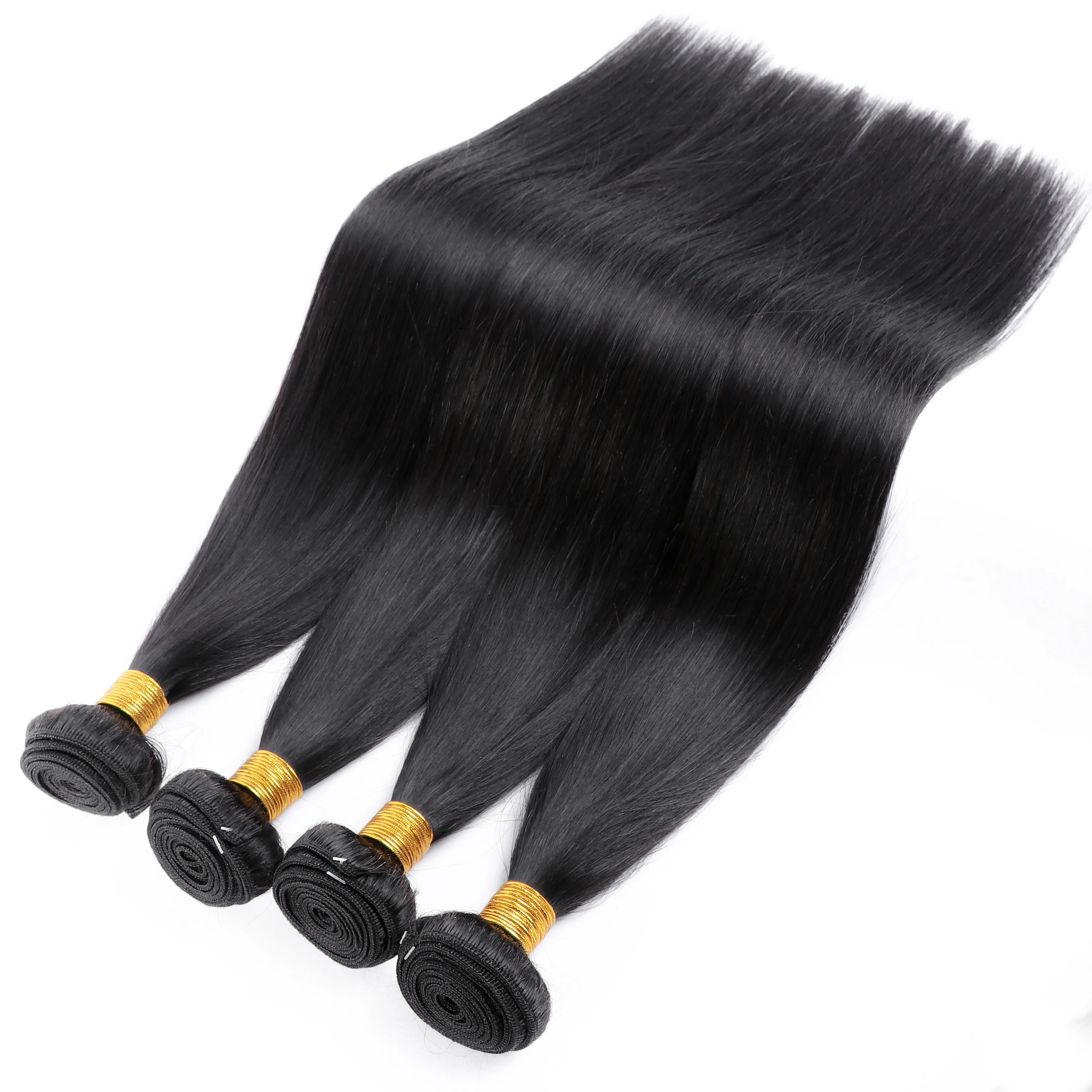 

Wholesale High Quality 8 inch-30 inch Natural Color Silky Straight Hair Bundle Grade 10A Hair Extension