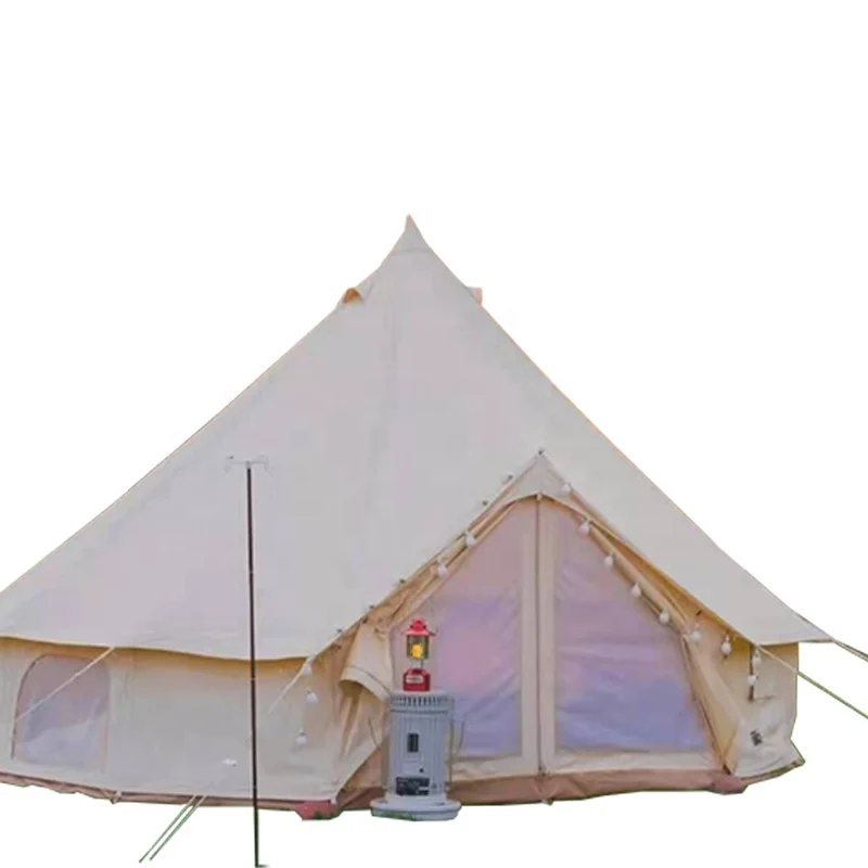 

outdoor canvas bell tent luxury tent canvas for sale