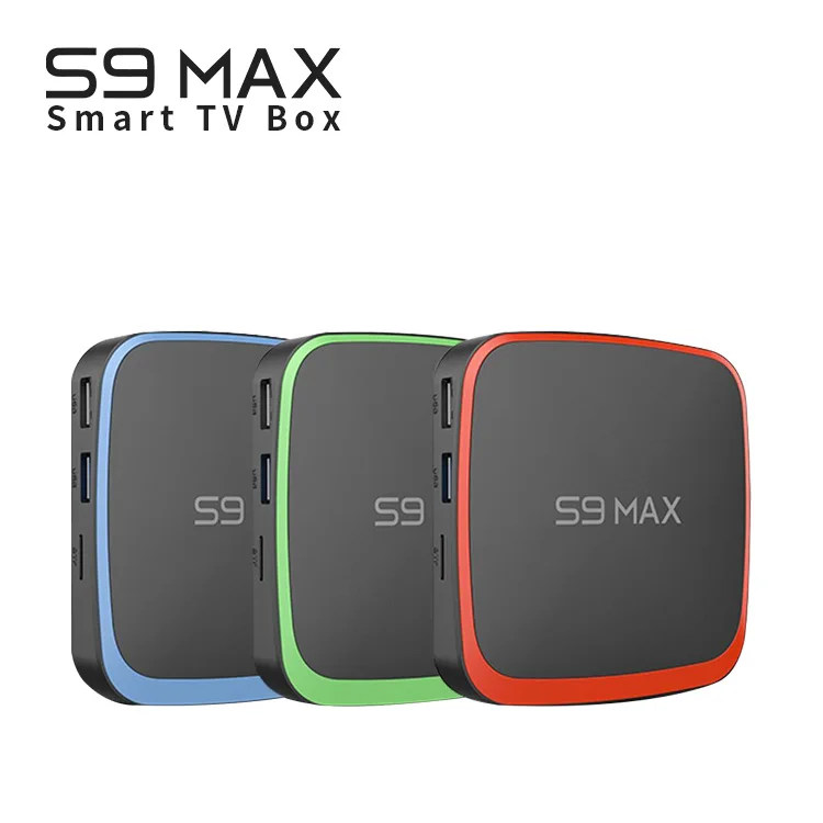 

New Release S9 Max S905X3 Dual Wifi OEM Set Top TV Box 4k HD Android Smart Media Player S9max