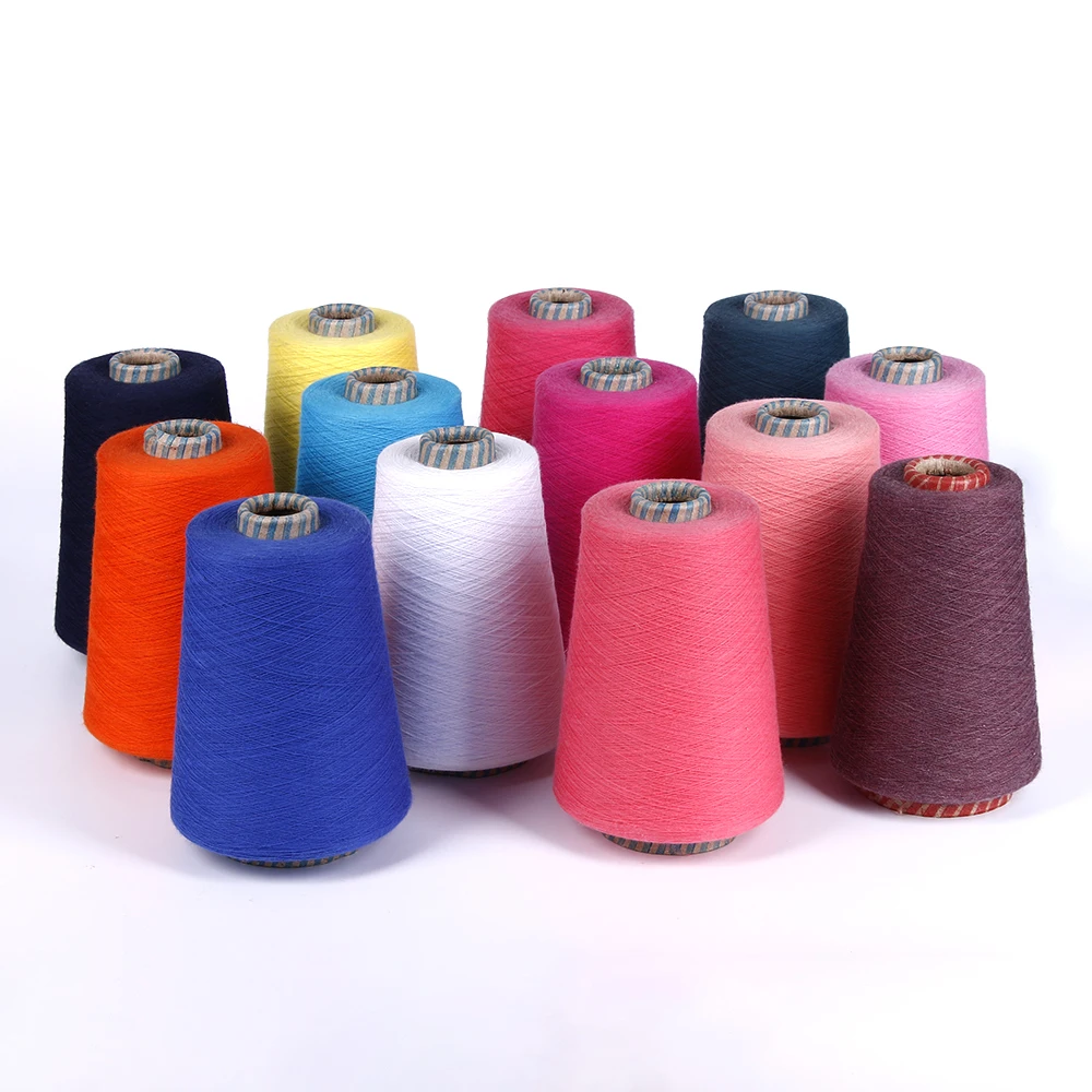 
HB782 Wholesale good open end viscose textile yarn recycled quality manufacturing process from china 