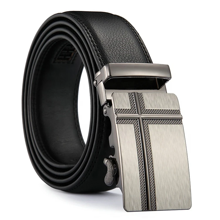 

Manufacturers Wholesale Durable Smooth Mens Fashion Designer Belts With Automatic Buckle