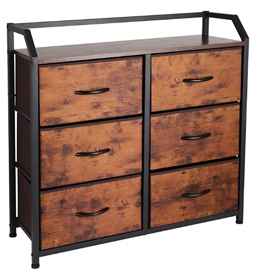 

K&B wholesale vintage metal cabinets chest of folding drawers wood drawer cabinet