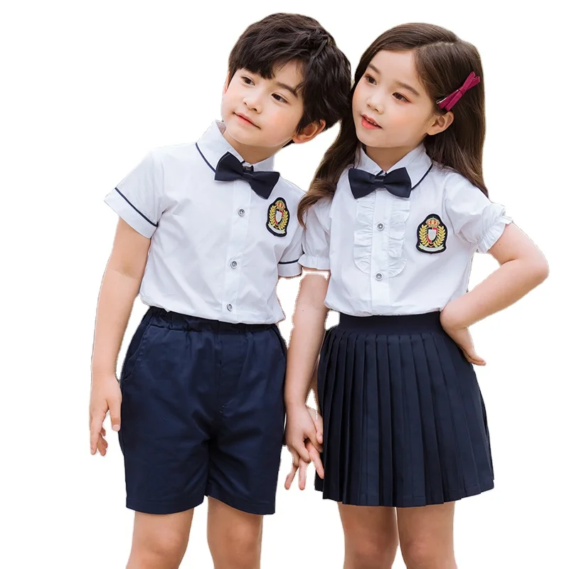 

High quality custom color fashionable kids unisex uniforms school wholesale, Picture color
