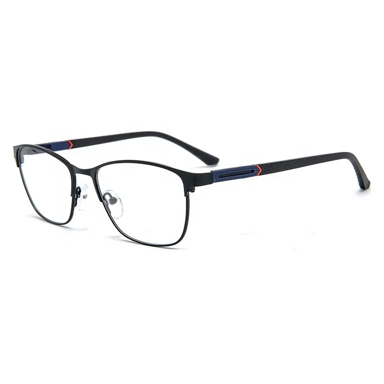 

unisex glasses metal half fashion frame glasses women optical eye glasses frame