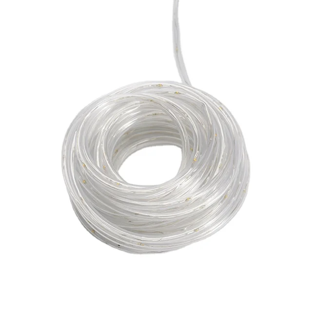 2020 hot sale new design Connectable Clear Tube Indoor Outdoor Light Rope and String for Deck