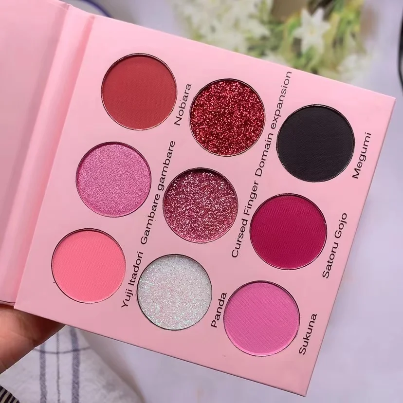 

New Make Up eye shadow cosmetics custom glitter 35 colors private label eyeshadow palette