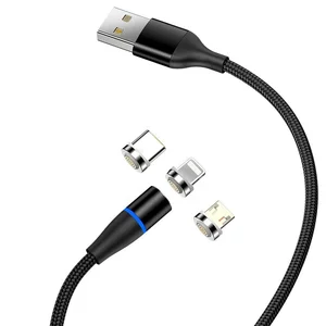 Magnetic Fast Charging Cable iPhone Android & USB C Devices
