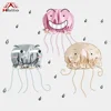Fashion Jellyfish Shaped Double Layer Satin EVA 100% Waterproof Shower Cap