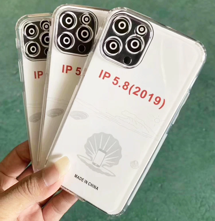 

Fashion 1.2mm Non-slip Dust Plug Shockproof Design Soft TPU Transparent Clear Phone Back Cover Case For Huawei V30 Pro