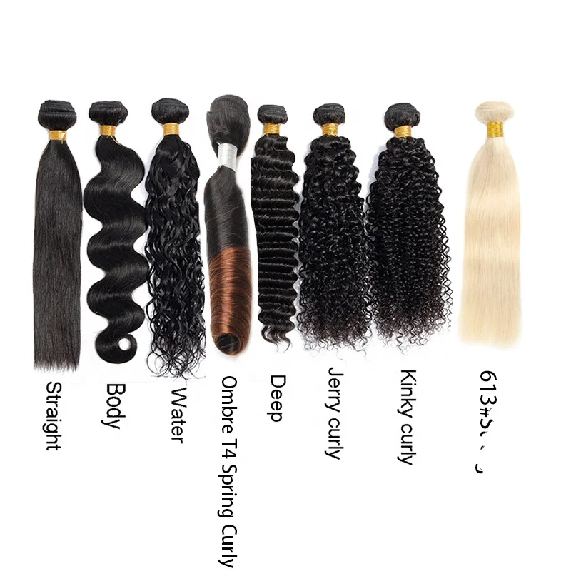 

brazilian raw hair bundles 10A Grade High Quality blonde 613 human hair water wave vendor tape remy in human hair extensions