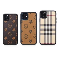 

New Hot Selling for iPhone 11 Luxury Leather Back Cover Fashion Phone Case with Classic Designs