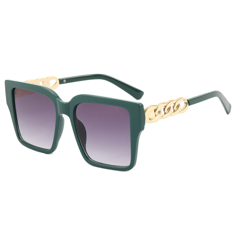 

Superhot Eyewear 14467 Fashion 2022 Gradient Big Frame UV400 Trendy Square Oversized Women's Sunglasses