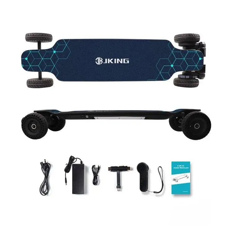 

supplier H2X remote control for electric longboard 6354 belt motof off-road skateboard 1650watt electric slateboard, Customized color