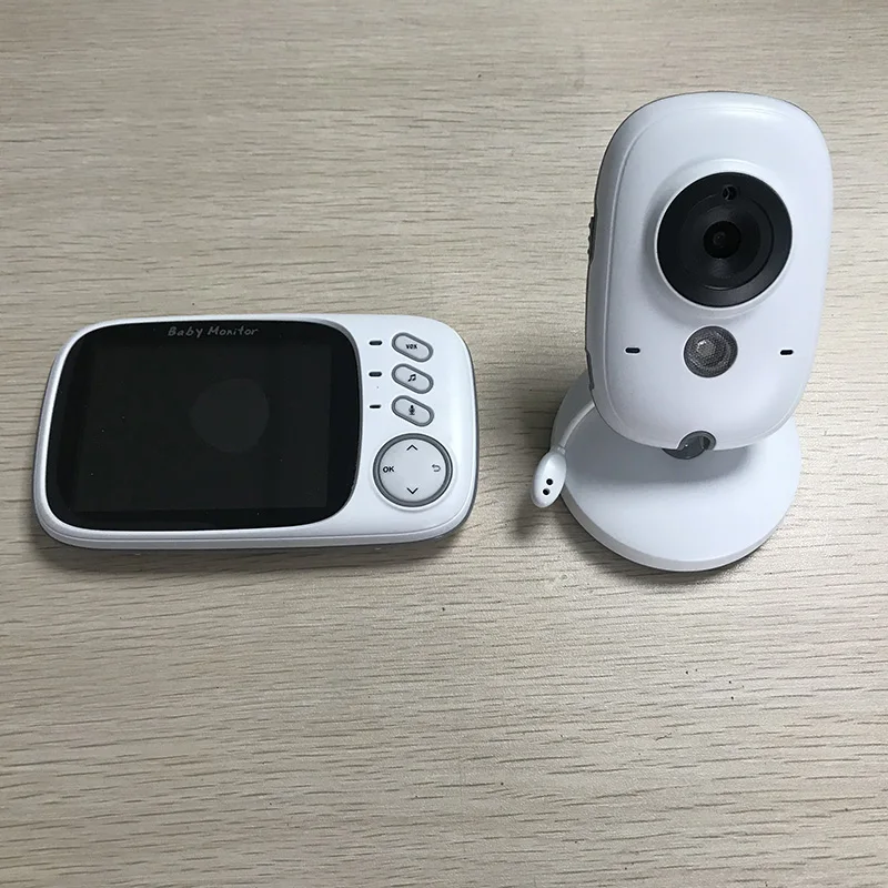 3.2 LCD Babyphone mit Kamera Funk Audio Video Monitor Monitor Digital Kamer DHL 