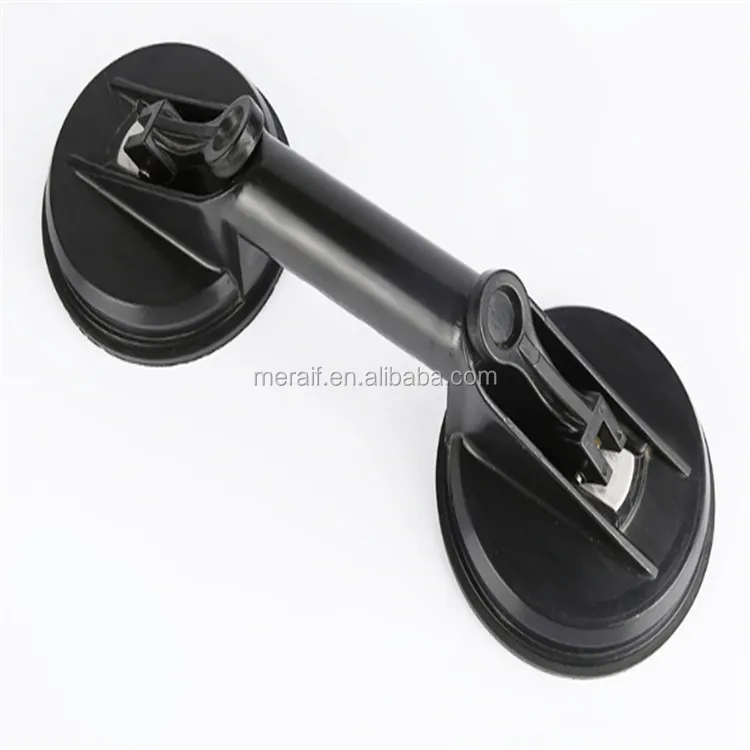 High quality double cup Rubber Sucker Vacuum glass suction lifter for stone