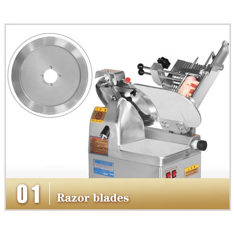
Professional Full Automatic Fresh Frozen Meat Slicer Cutter Machine 