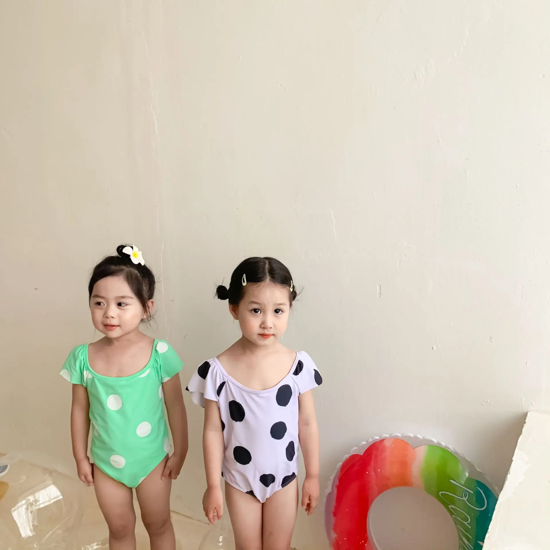 

2021 New Design Unisex Swim Suit Beach Swimming Clothing Baby Swimsuit Bikini Kids