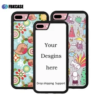 

New Products 2D TPU Sublimation Phone Case Custom Logo Print for iPhone 8,Dropshipping NO Minimum Order
