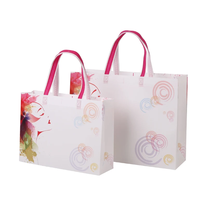 

Customized designs non woven fabric carry bag for shopping