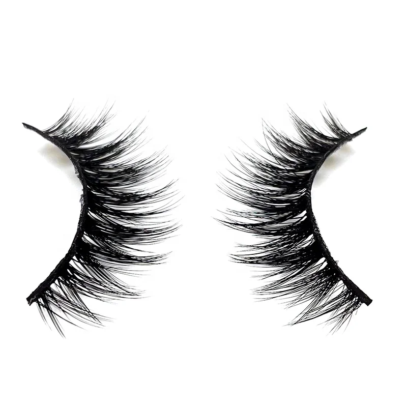 

Dropshipping MOQ 1 Pair tresluces vegan fake eyelashes handmade fluffy dramatic lashes cruelty free lashes 3d wholesale vendor