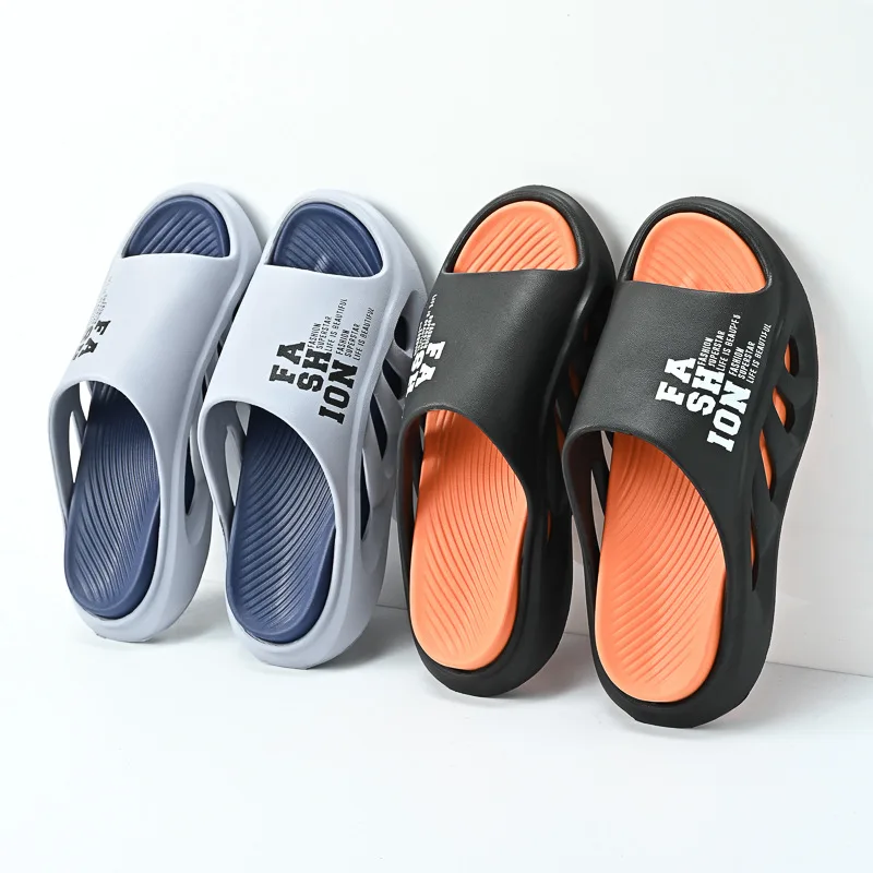 

2023 Summer fashion New Designer Slide Slippers Outdoor Leisure Beach Non Slip Platform Sandals Men'S Eva Slippers