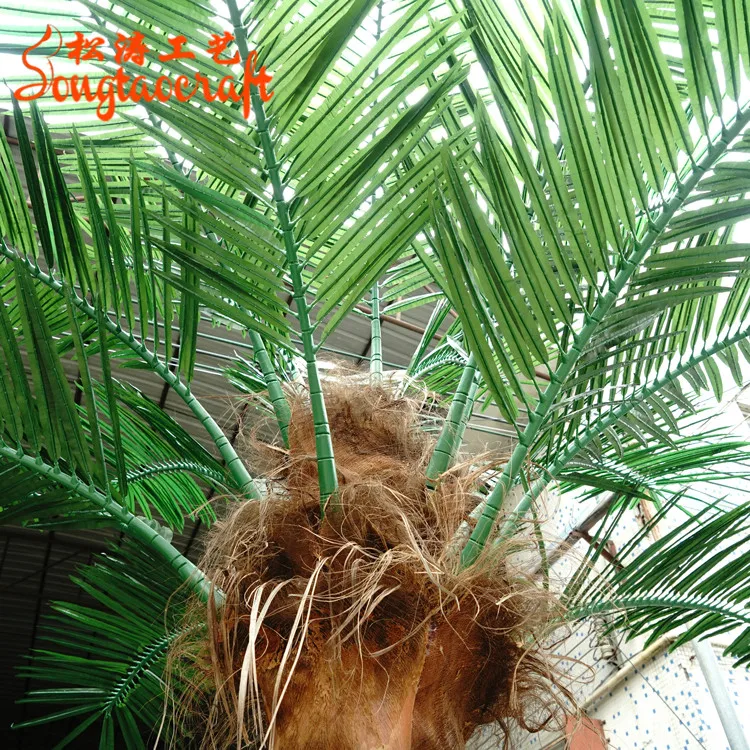 Large Outdoor Decorative Fake Plant Tree Life Size Artificial Coconut