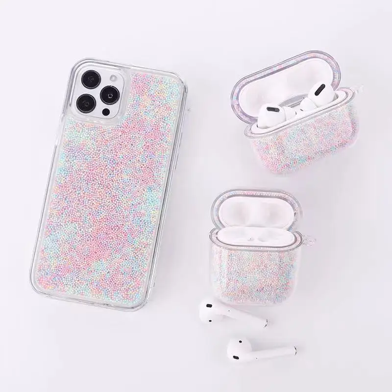

Phone cases for iphone designer sets, Color hard box case 3d protect cover accessories box case for airpods, Candy design