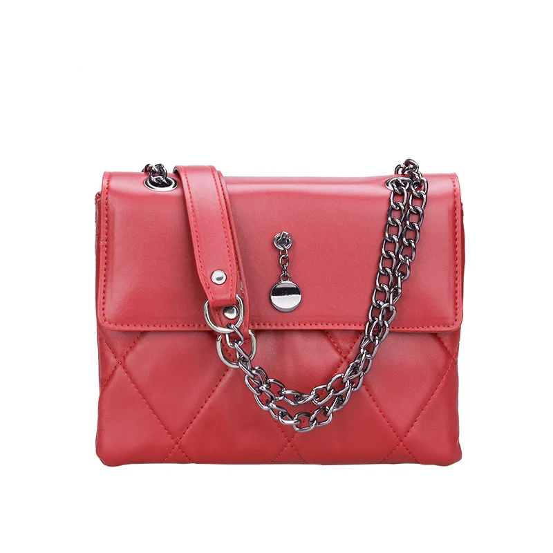 

2021 Wholesale Trendy Handbag Fashion Shoulder Purses Latest Chain Hand Bag For Women, Red,white,black,khaki,brown