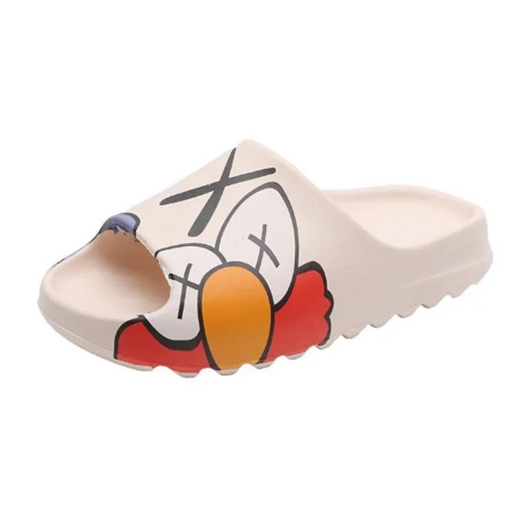 

Best selling fish mouth beach cartoon shoes unisex indoor outdoor casual female slippers custom yeezy slippers