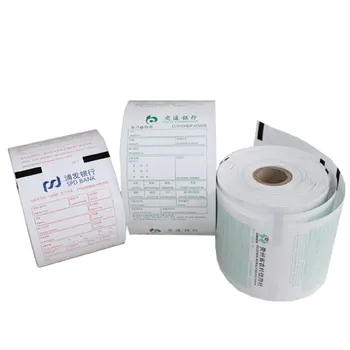 80mm X 150mm X 25mm Atm Receipt Paper Roll Panda Paper Roll