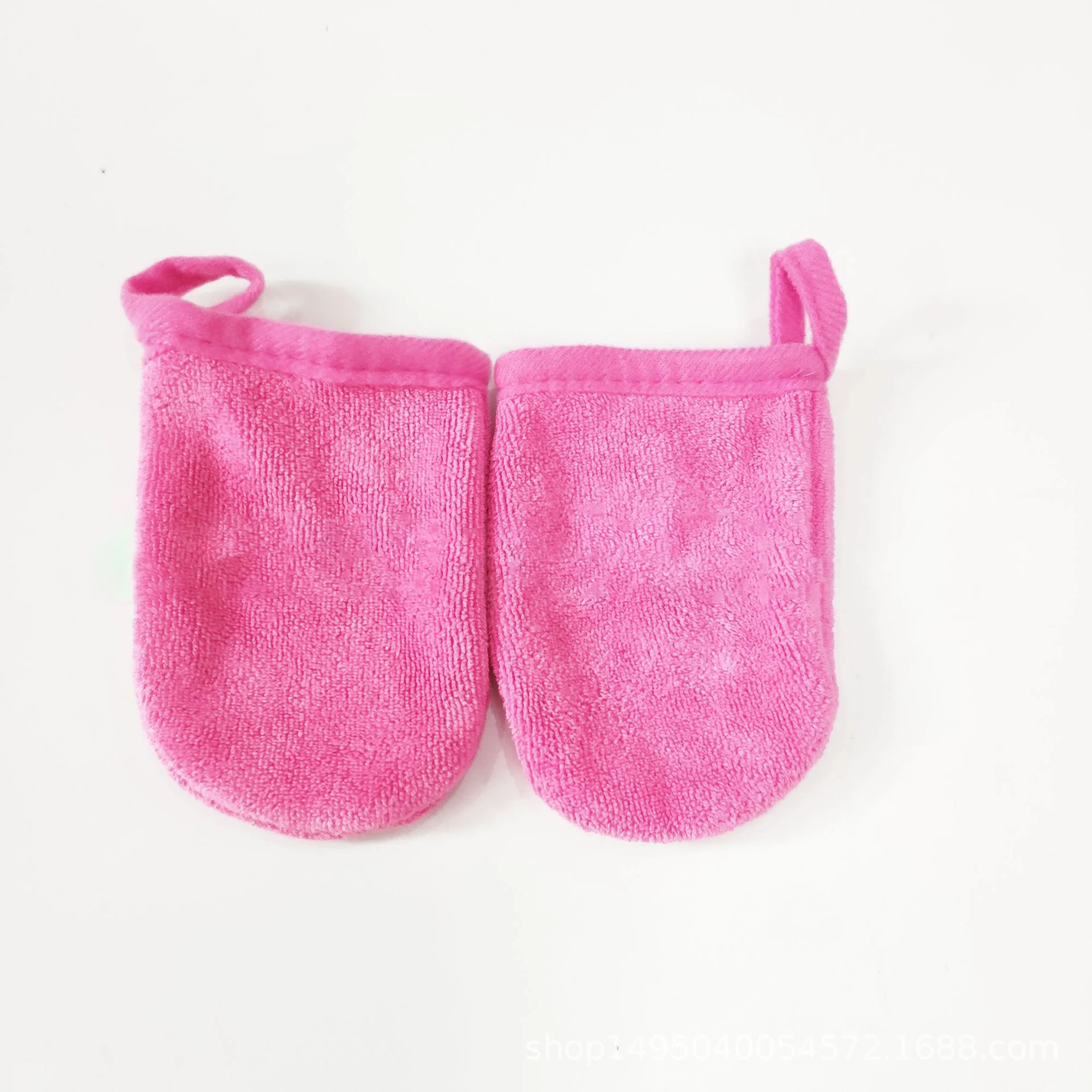 

Soft Face Mitten Reusable Makeup Remover Facial Mitt Gloves Microfiber Body Wash Bath Spa Cloth