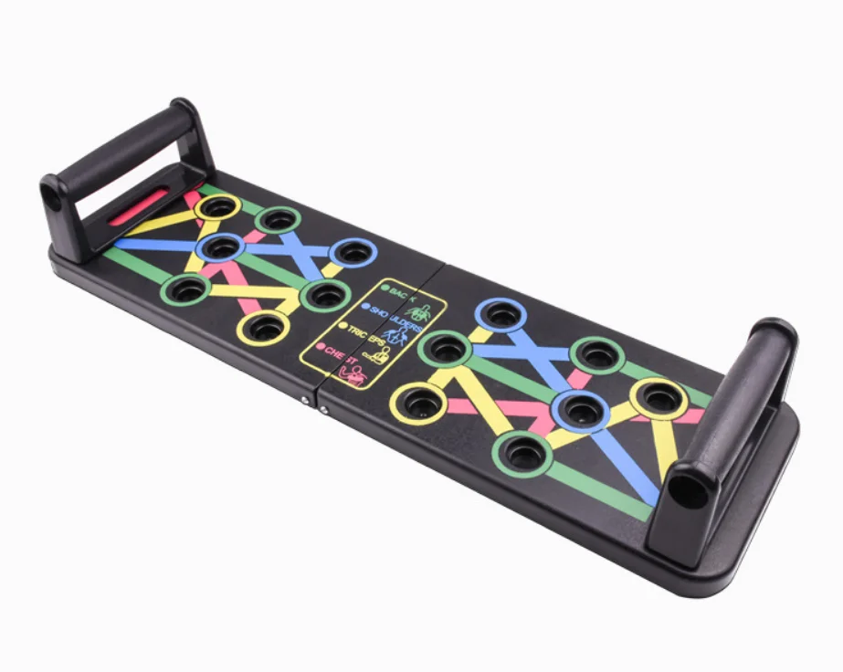 

Home gym multi Exercise Equipment 13 in 1 Train Exercise Stands Pull Up Bar Chest Muscle Rack Foldable Push Up fitness Board, Customized color