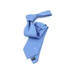 French Open Handmade Mens Classic Sport Branded Roland Garros Logo Loop Wholesale 100% Silk Custom Woven Neck Tie Europe