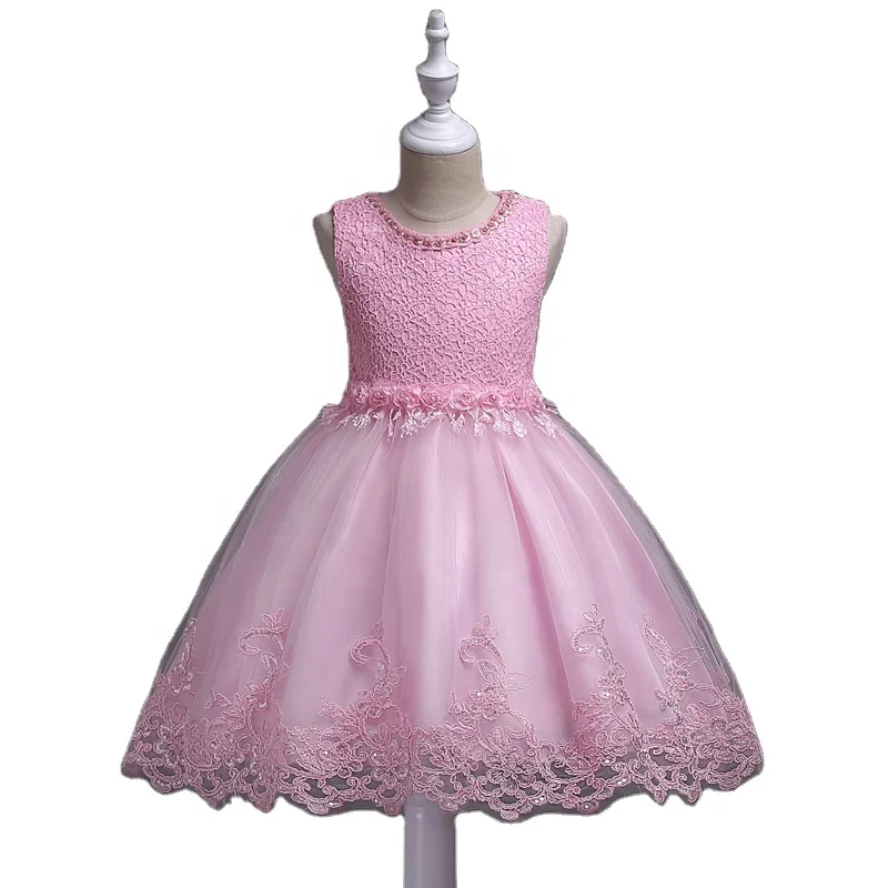 

Casual Girl Clothes Frocks 15 Years Old Pink Kids Bridesmaid Dress For Fat Girl Birthday