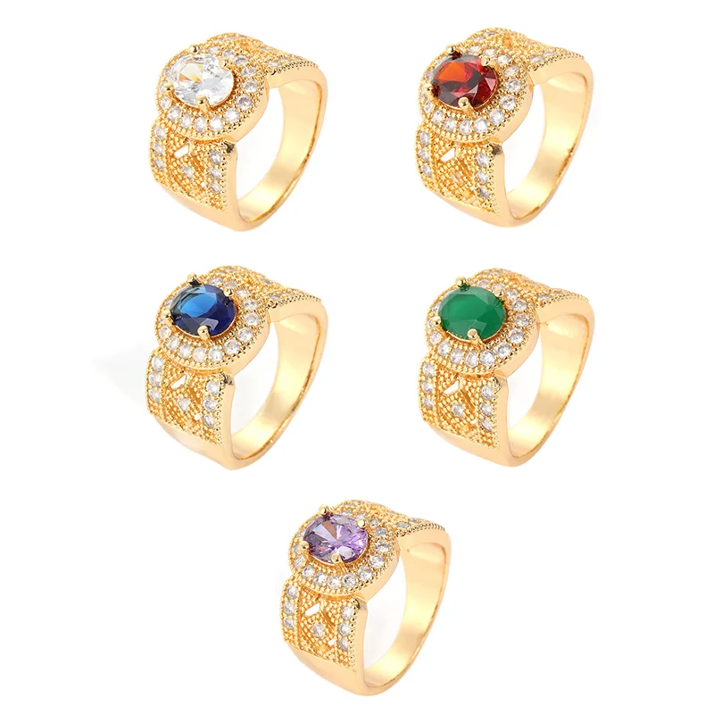 

Multicolor stone ring designs for men gold diamond ring