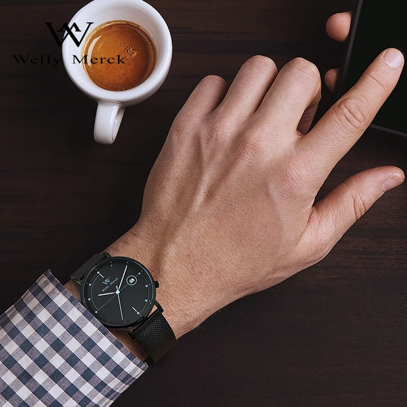 

Analog Display Date DW Men's Quartz Watch Casual Watch Business Wrist Watches Men