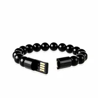 

European Cup braided cable bracelet data cable USB charger