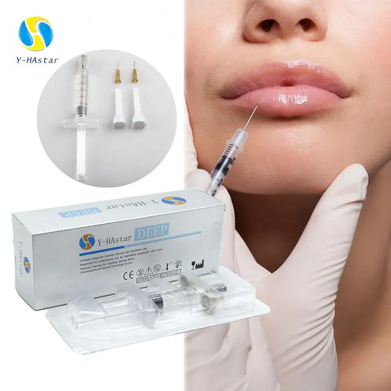 

1ml 2ml Lip Filling Hyaluronic Acid Dermal Injection Filler, Transparent