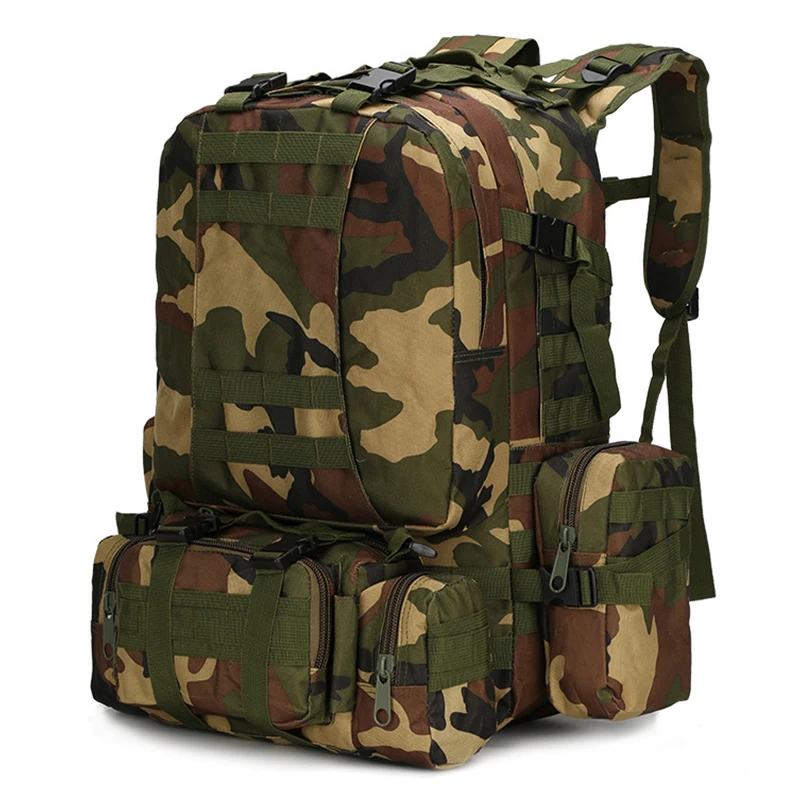 

AMIQI men's travel laptop bag assault pack sport canvas rucksack mochilas daypack hunting tactical military backpack B08