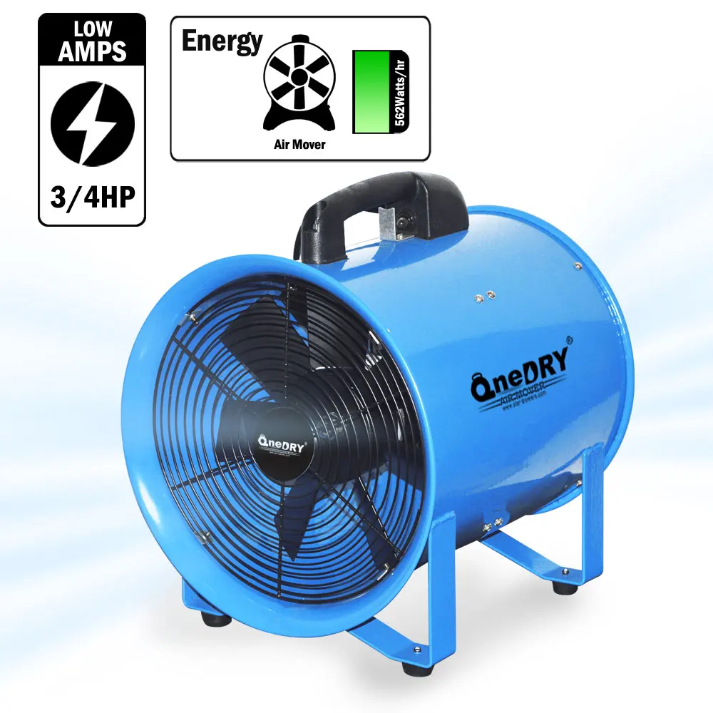 12inch 300mm Ce Saa Axial Radio Industrial Portable Metal Blower Fan