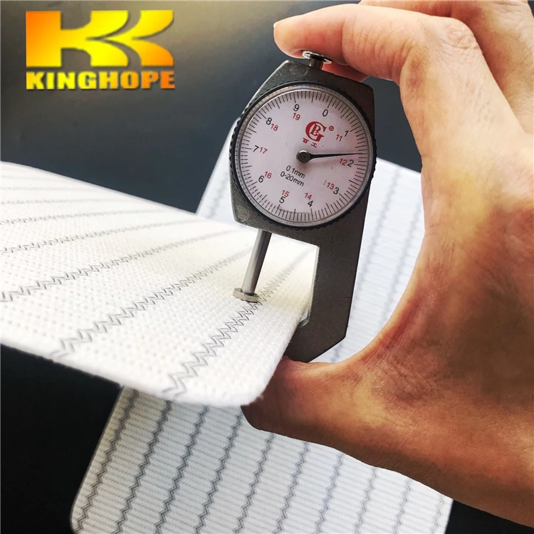 Support material black stitch bonded nonwoven lining fabric for clothing and shoes with good price