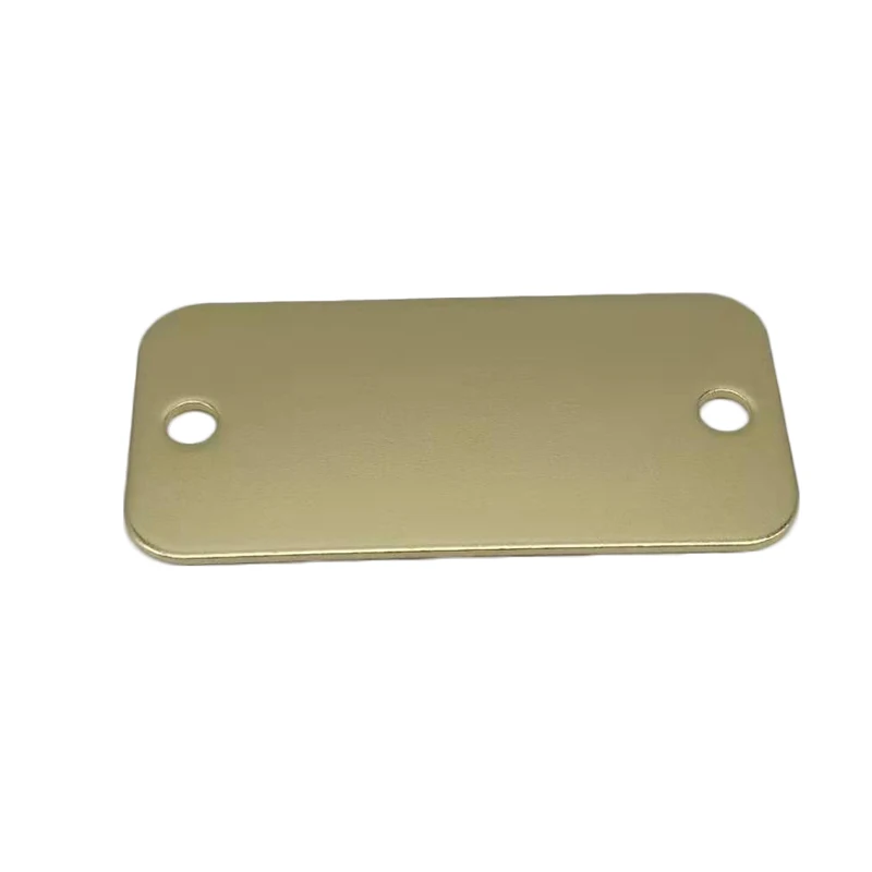 
Custom Made Brass, Copper / Metal Hang Tag With Brand Logo For Bag 
