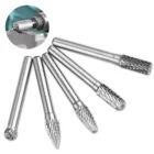 Free Sample 10 pcs 1/4" Shank Die premium solid Tungsten carbide rotary burr set